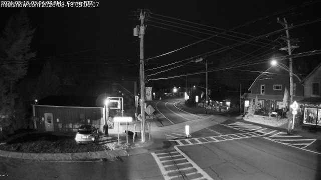 time-lapse frame, Downtown Inlet, NY webcam