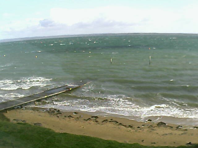 time-lapse frame, Cowes Yacht Club - North webcam