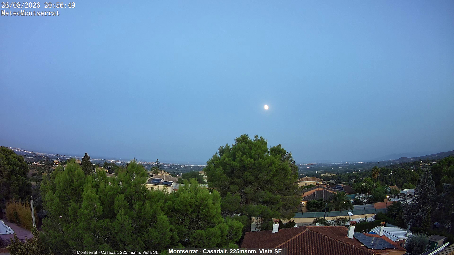 time-lapse frame, Montserrat - Casadalt (Valencia - Spain) webcam