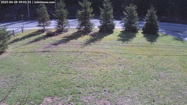 time-lapse frame, InletSnow.com webcam