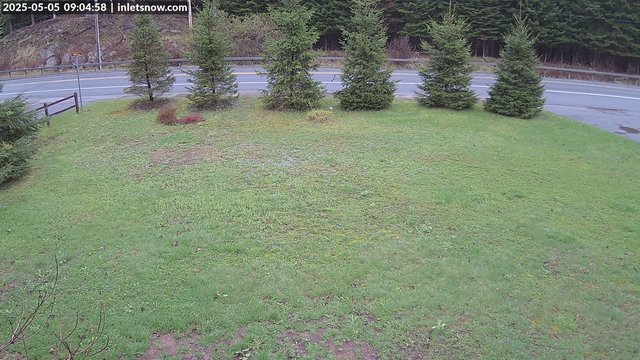 time-lapse frame, InletSnow.com webcam