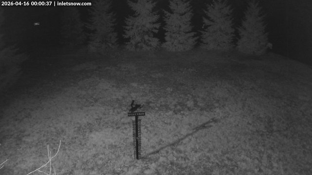 time-lapse frame, InletSnow.com webcam