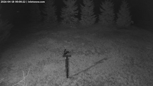 time-lapse frame, InletSnow.com webcam