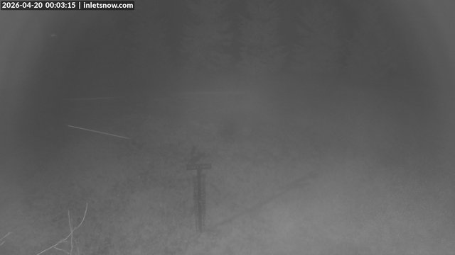 time-lapse frame, InletSnow.com webcam