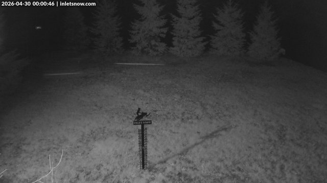 time-lapse frame, InletSnow.com webcam