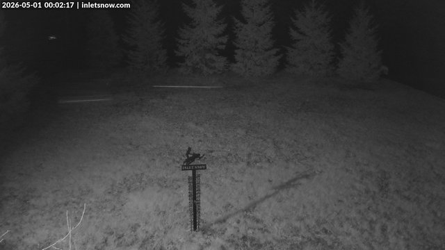 time-lapse frame, InletSnow.com webcam