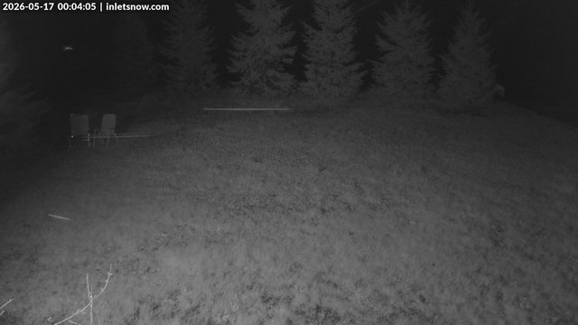 time-lapse frame, InletSnow.com webcam