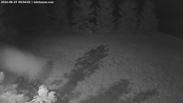 time-lapse frame, InletSnow.com webcam