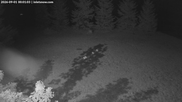 time-lapse frame, InletSnow.com webcam