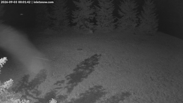 time-lapse frame, InletSnow.com webcam
