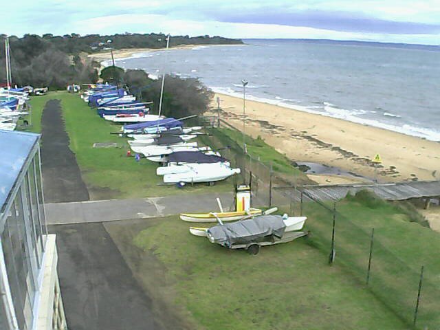 time-lapse frame, Cowes Yacht Club - West webcam