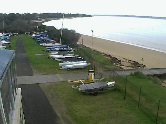 time-lapse frame, Cowes Yacht Club - West webcam