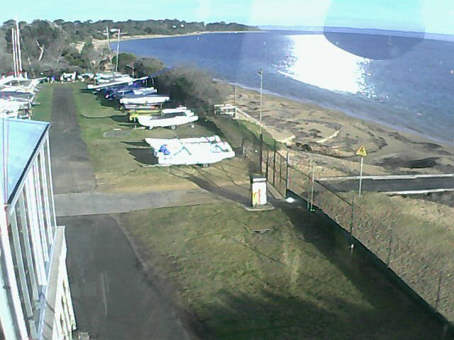 time-lapse frame, Cowes Yacht Club - West webcam