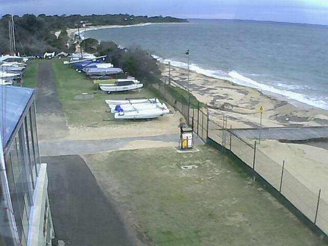 time-lapse frame, Cowes Yacht Club - West webcam