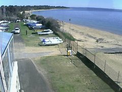 view from Cowes Yacht Club - West on 2025-08-11