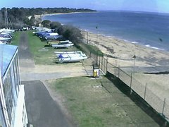 view from Cowes Yacht Club - West on 2025-08-24
