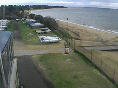 view from Cowes Yacht Club - West on 2025-08-26