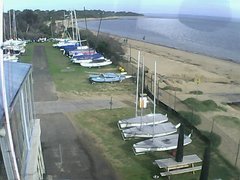 view from Cowes Yacht Club - West on 2026-04-19