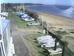 view from Cowes Yacht Club - West on 2026-04-25