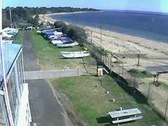 view from Cowes Yacht Club - West on 2026-08-02