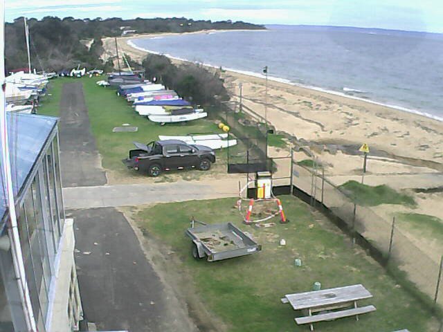 view from Cowes Yacht Club - West on 2026-08-28
