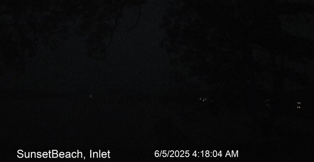 time-lapse frame, Sunset Beach webcam
