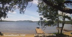 view from Sunset Beach on 2025-06-21