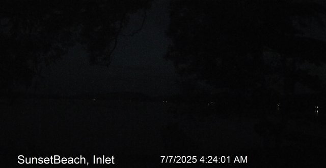 time-lapse frame, Sunset Beach webcam