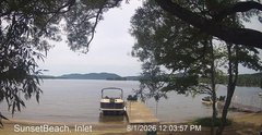 view from Sunset Beach on 2026-08-01
