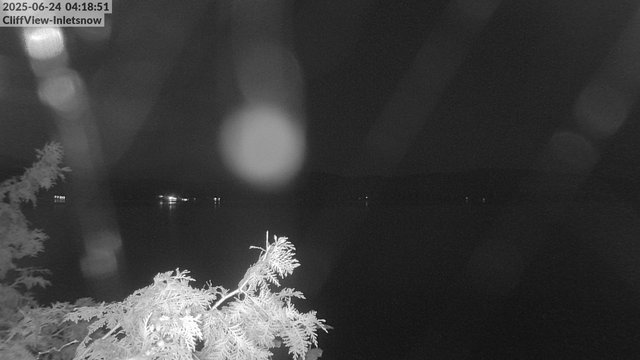 time-lapse frame, 4th Lake, Inlet, NY webcam