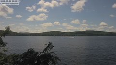 view from 4th Lake, Inlet, NY on 2025-07-02