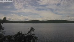view from 4th Lake, Inlet, NY on 2025-07-09