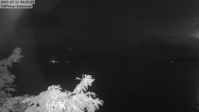 time-lapse frame, 4th Lake, Inlet, NY webcam