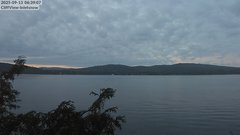 view from 4th Lake, Inlet, NY on 2025-09-13