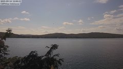 view from 4th Lake, Inlet, NY on 2025-09-14