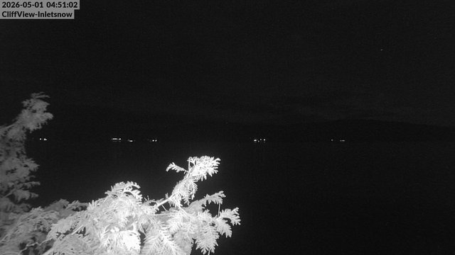 time-lapse frame, 4th Lake, Inlet, NY webcam