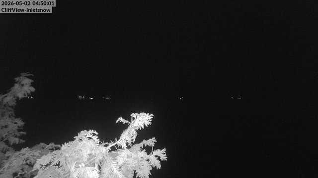 time-lapse frame, 4th Lake, Inlet, NY webcam