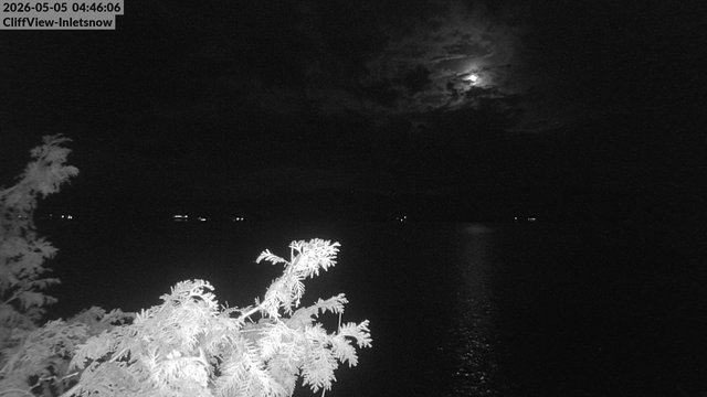 time-lapse frame, 4th Lake, Inlet, NY webcam