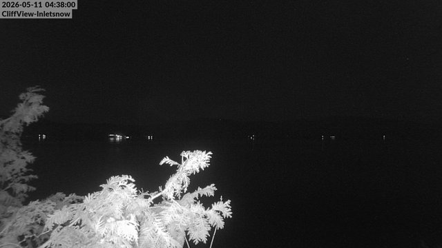 time-lapse frame, 4th Lake, Inlet, NY webcam