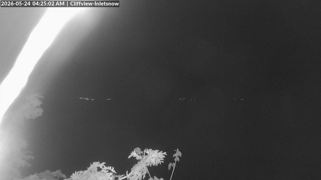 time-lapse frame, 4th Lake, Inlet, NY webcam