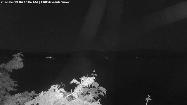 time-lapse frame, 4th Lake, Inlet, NY webcam