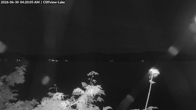 time-lapse frame, 4th Lake, Inlet, NY webcam