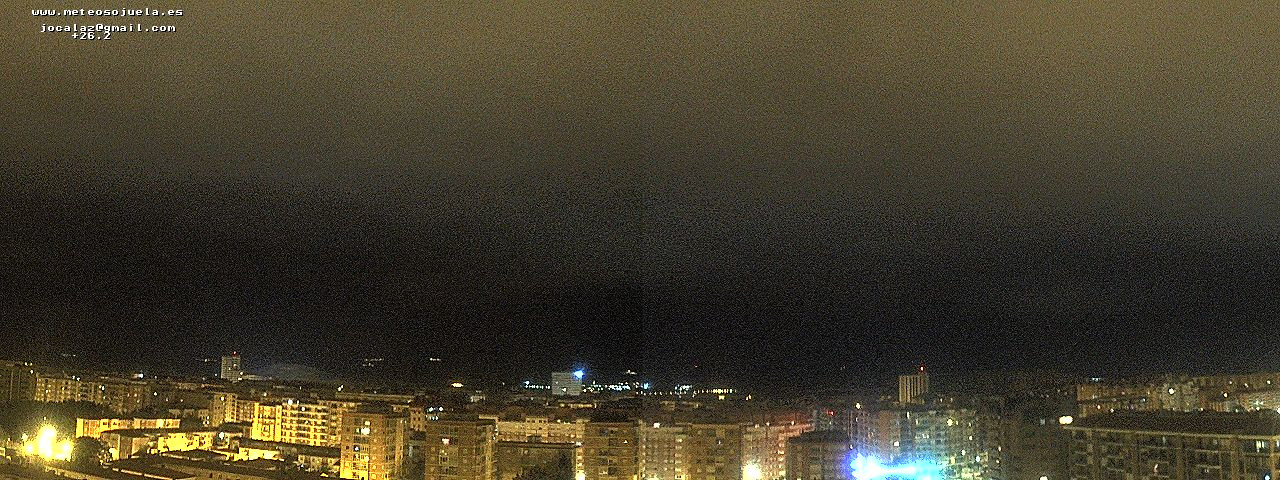 time-lapse frame, LOGROÑO SUR webcam