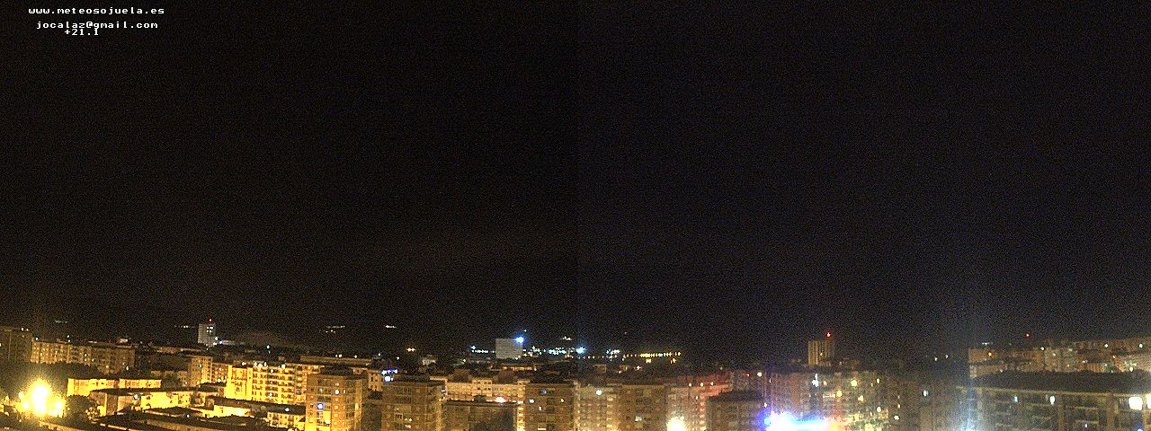 time-lapse frame, LOGROÑO SUR webcam