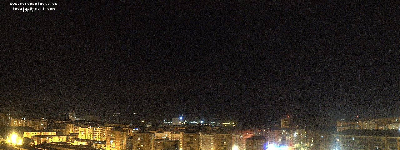 time-lapse frame, LOGROÑO SUR webcam