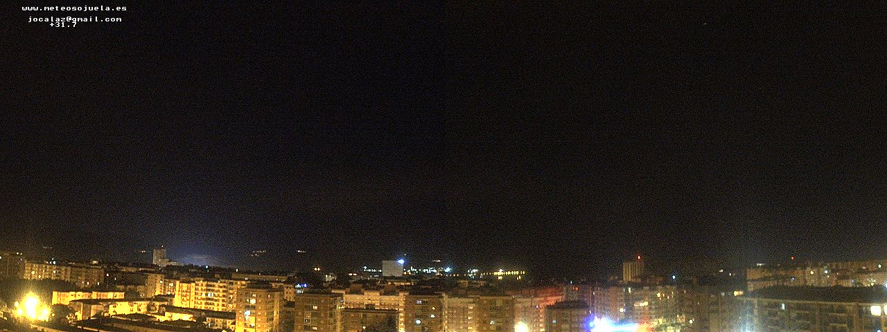 time-lapse frame, LOGROÑO SUR webcam