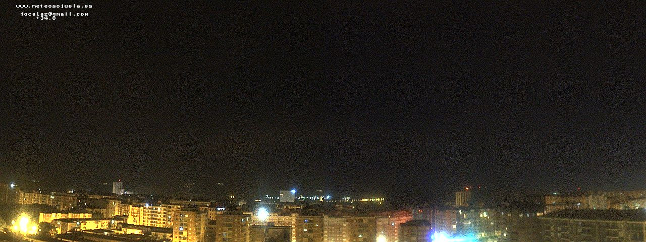 time-lapse frame, LOGROÑO SUR webcam