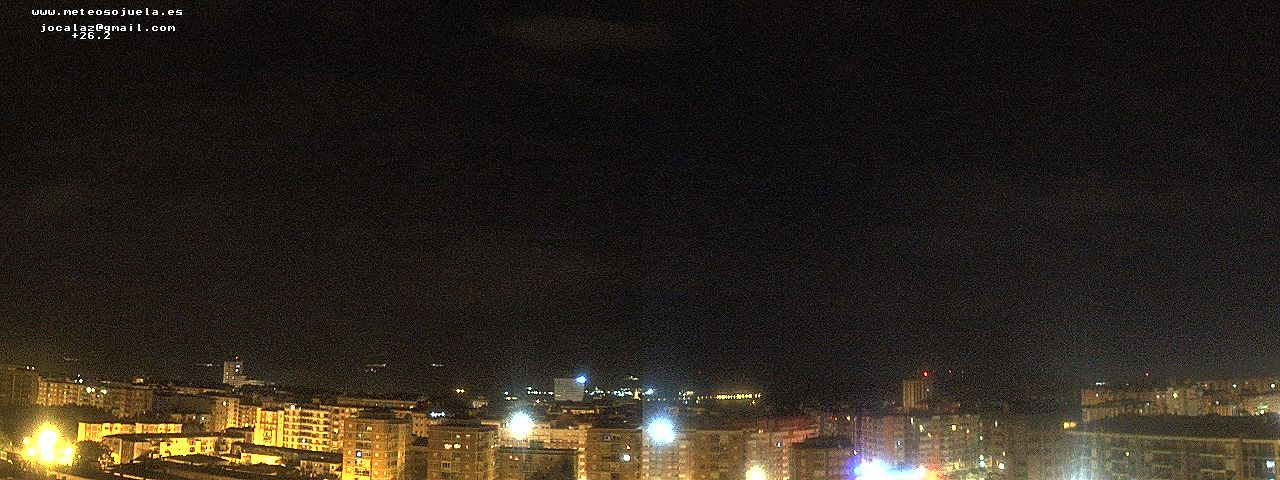 time-lapse frame, LOGROÑO SUR webcam