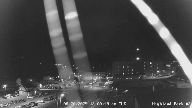 time-lapse frame, Highland Park Hose Co. #2 webcam