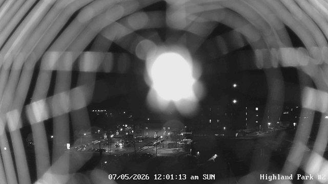time-lapse frame, Highland Park Hose Co. #2 webcam